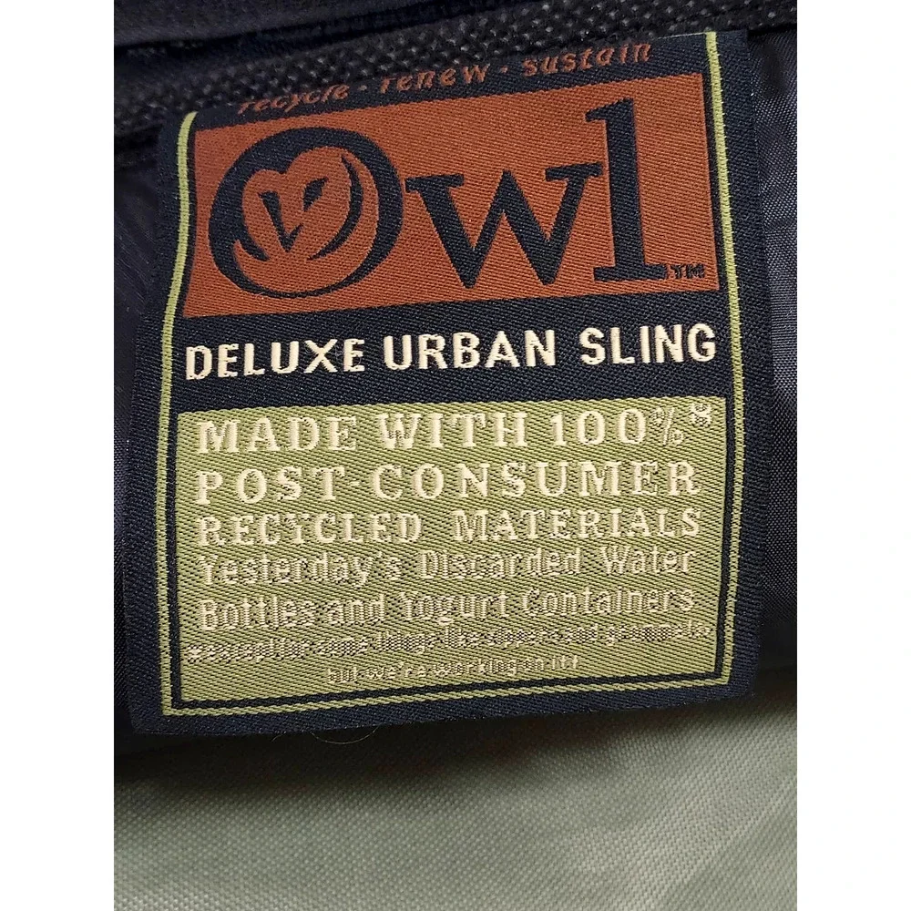 OWL Deluxe Urban Sling Black/Green
